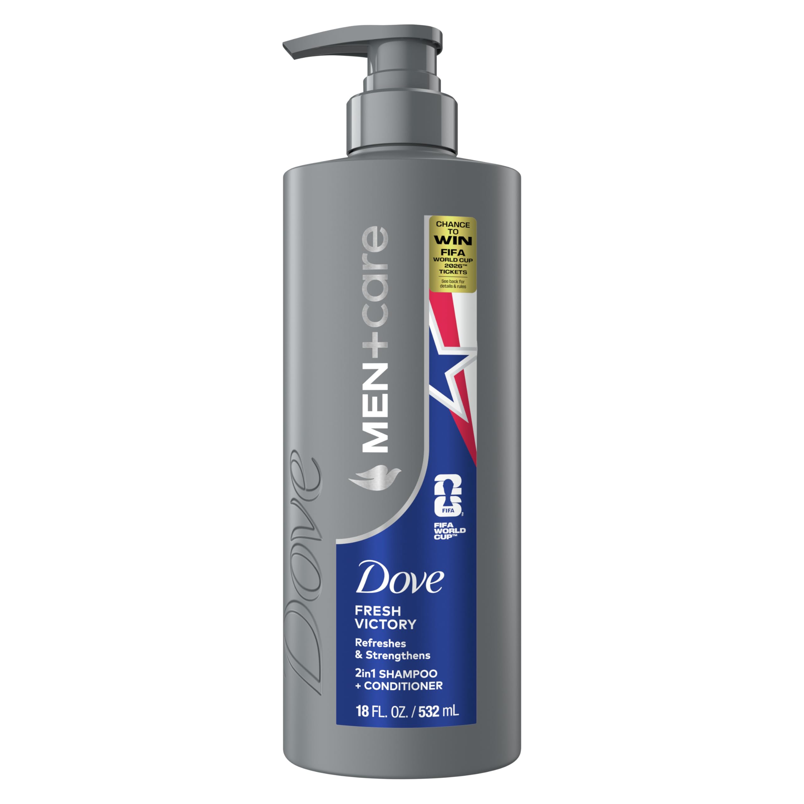 Amazon.com: DOVE MEN + CARE Hair Care 1 count Fresh Victory to